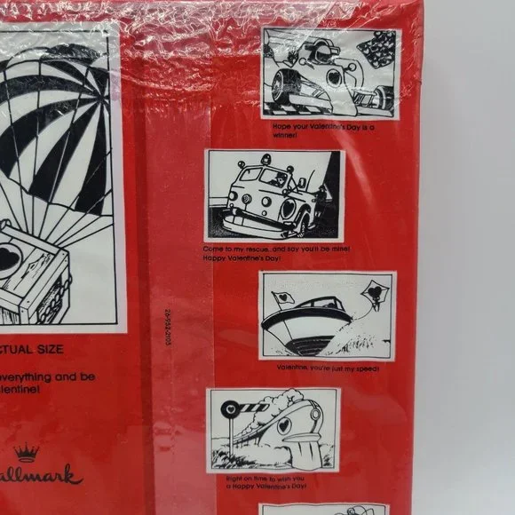 Vintage Hallmark Valentine Classroom Pack NOS Action Packed Ephemera - Picture 4 of 7